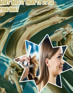 Hair styling at home service