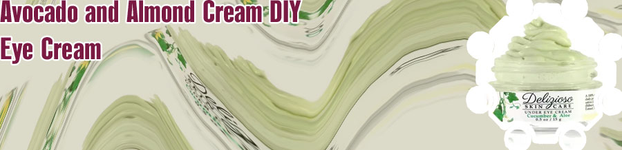 Homemade under eye cream