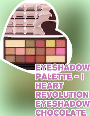 I heart makeup chocolate