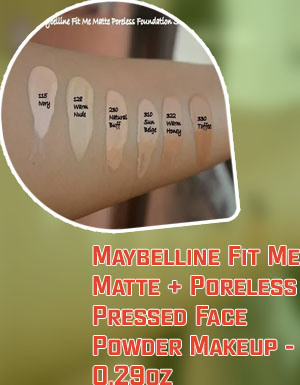 Maybelline fit me compact natural buff