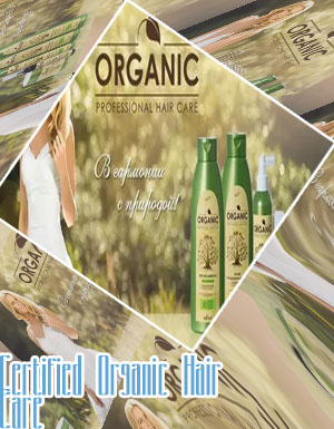 Professional organic hair products